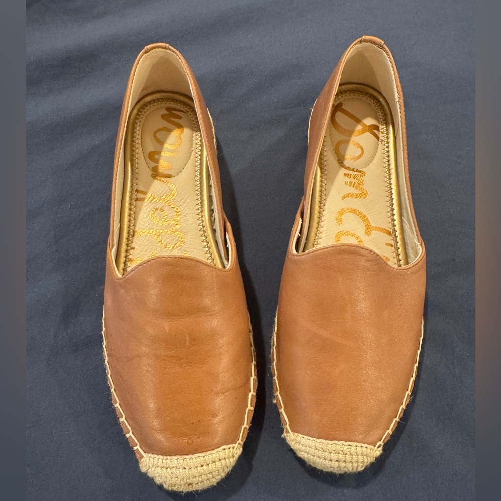 Sam Edelman Brown Khloe Espadrille Flats